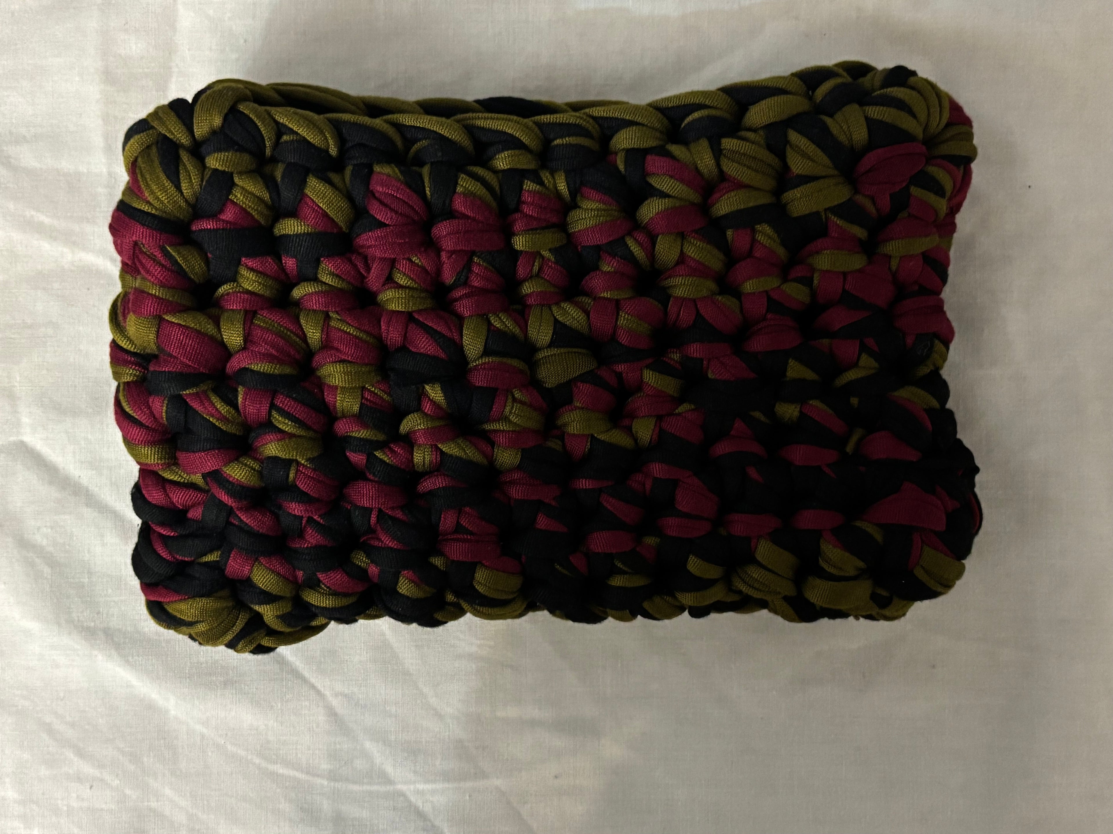 Wildwood Rose crochet purse