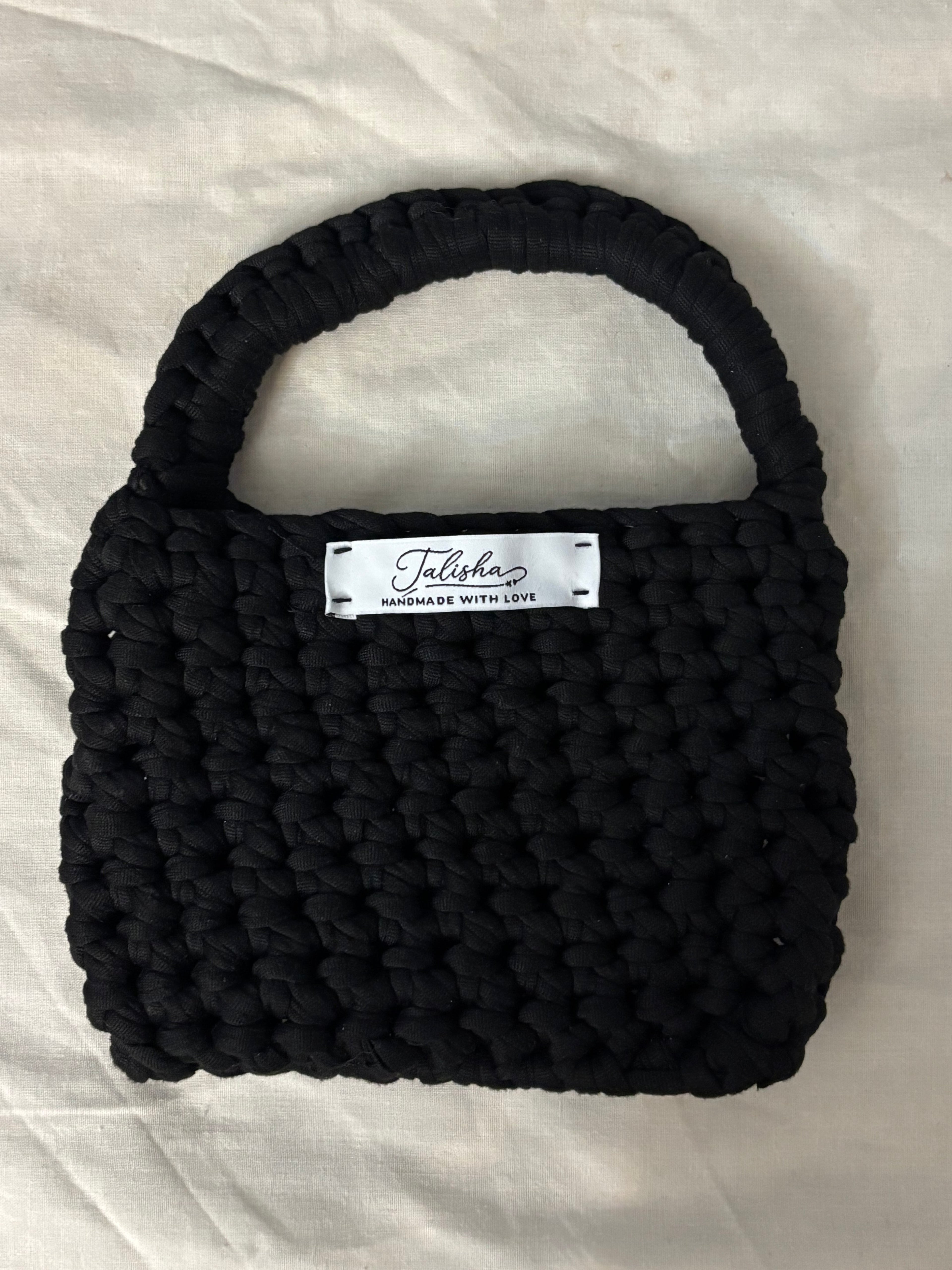 Mini stacey crochet purse