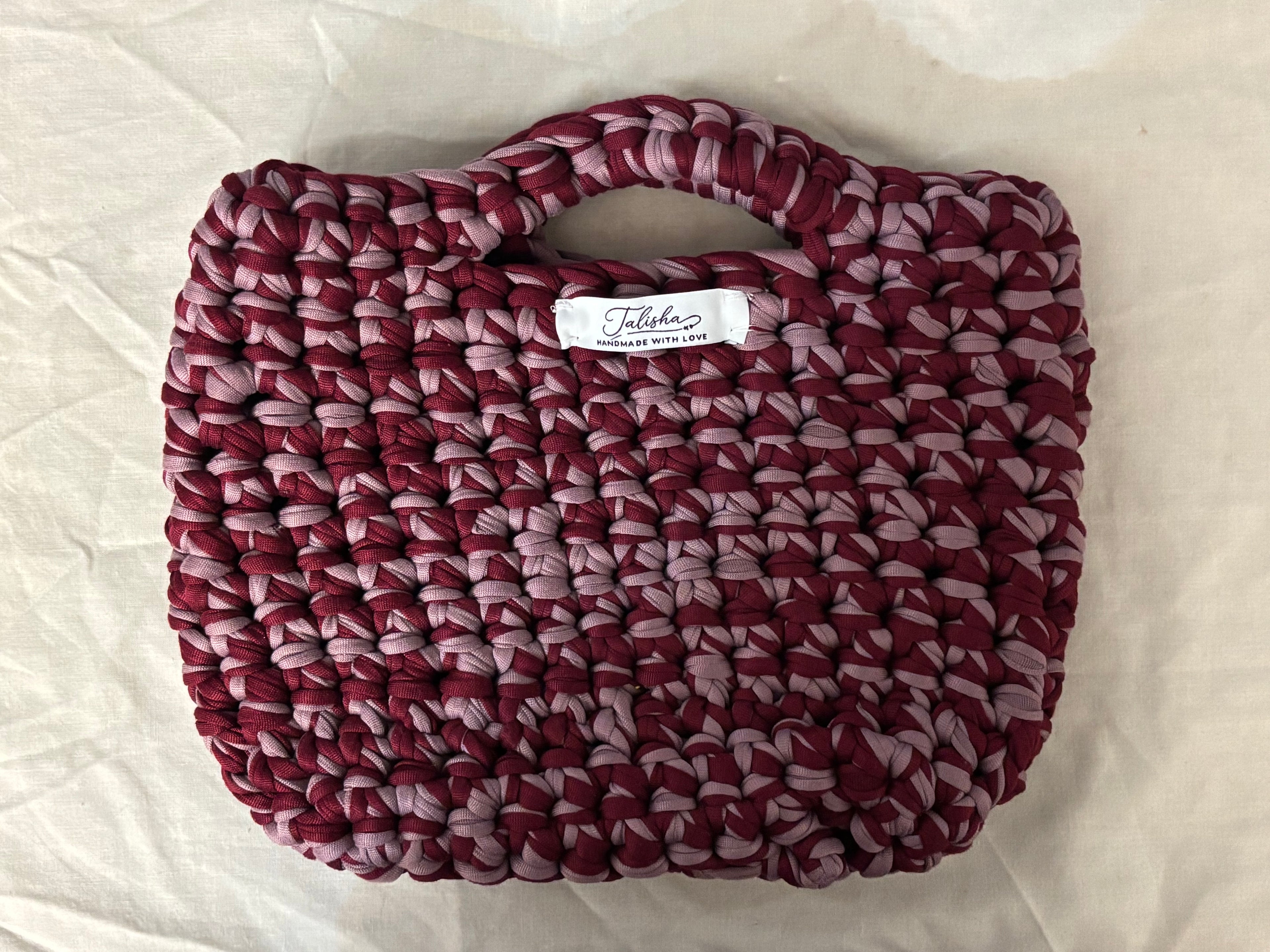 Merlot Muse Crochet Bag