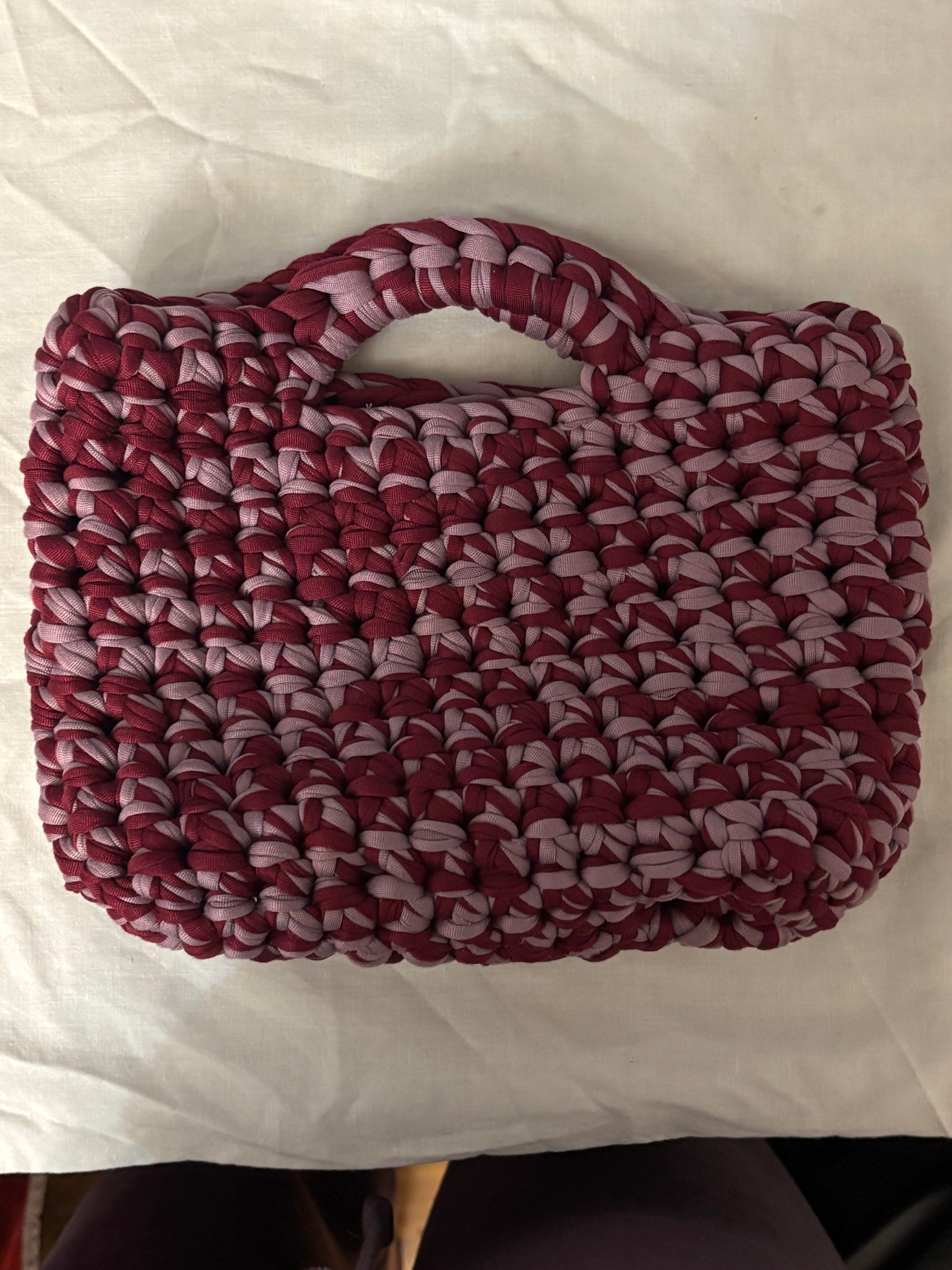 Merlot Muse Crochet Bag