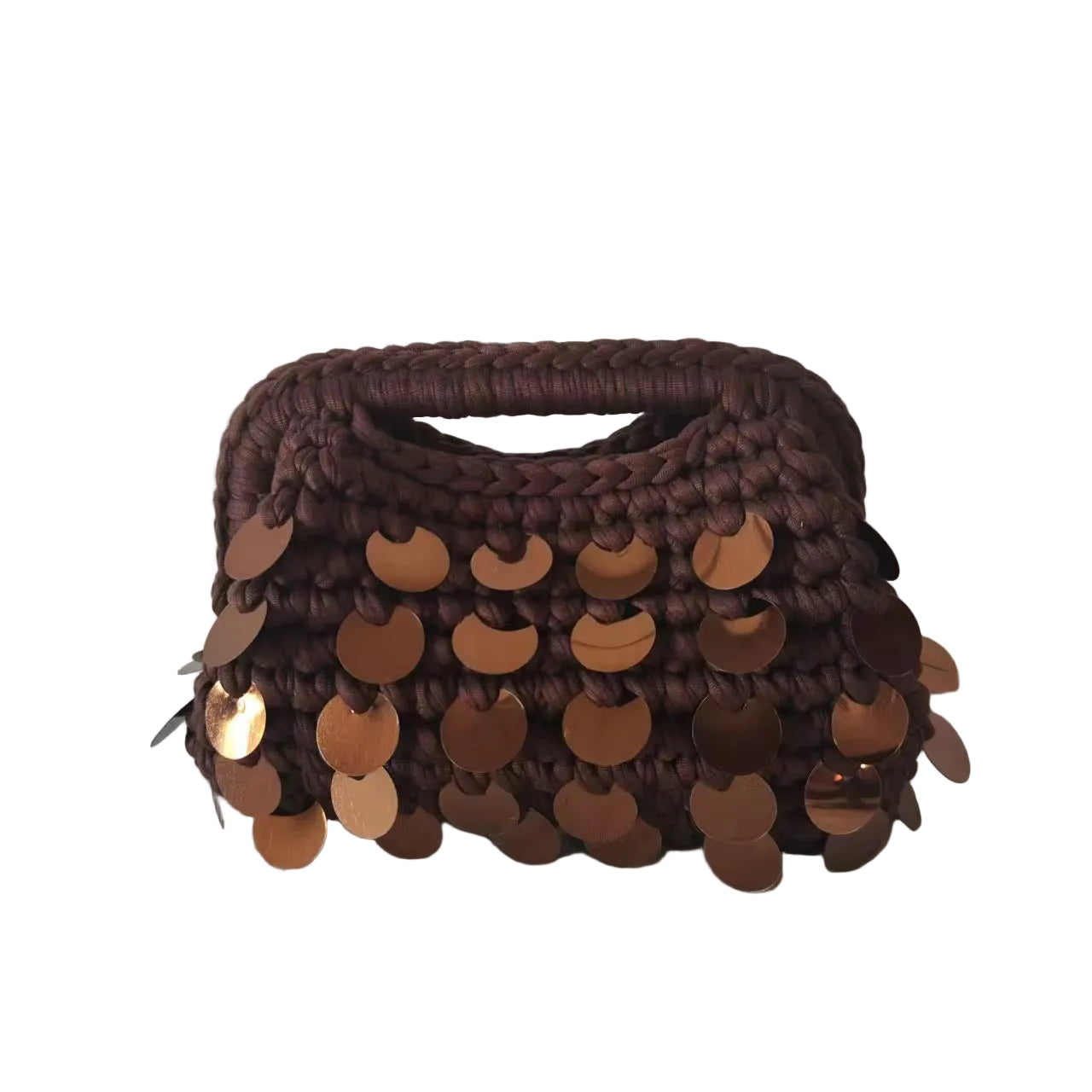 Starlit crochet clutch