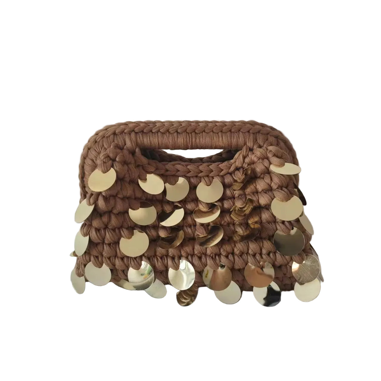 Starlit crochet clutch