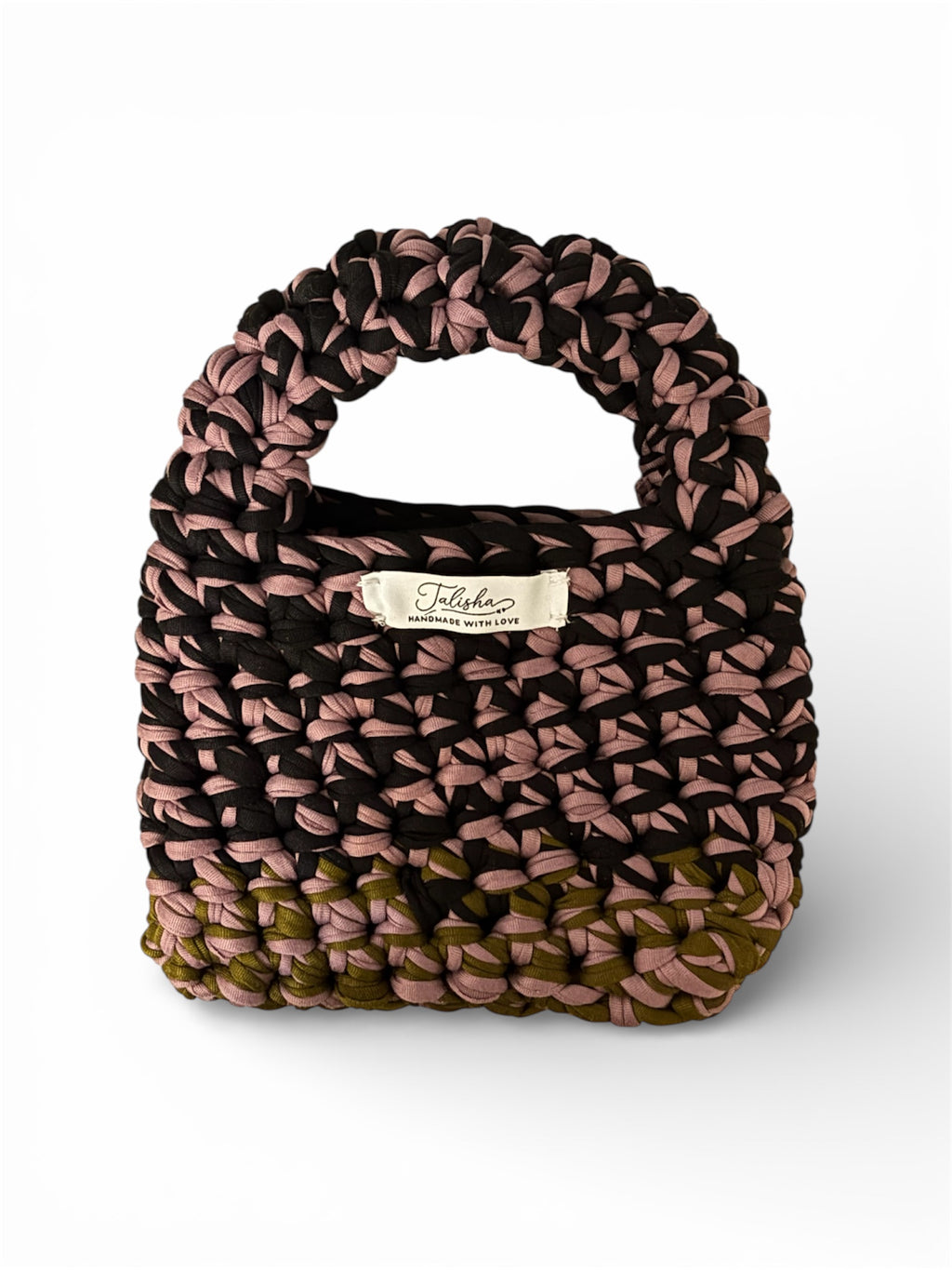 The Bloom & Bark Mini crochet bag
